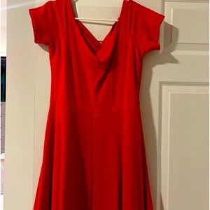 Red dress